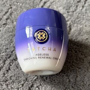 Tatcha Ageless Cream in Purple and White